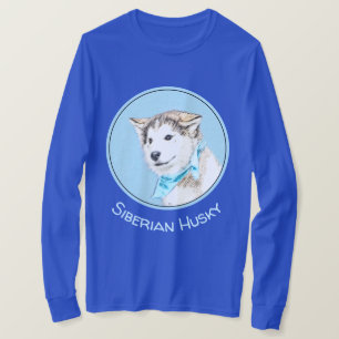 T-shirt Peinture Sibérienne Husky Puppy - Art Chien origin