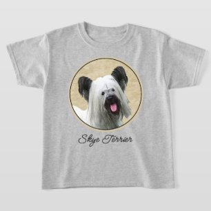 T-shirt Peinture Skye Terrier - Cute Original Chien Art