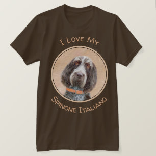 T-shirt Peinture Spinone Italiano - Belle Art Original Chi