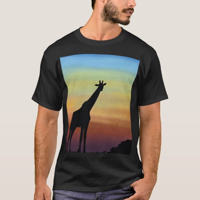 T-shirt Peinture sur toile SundownArt (Devant)