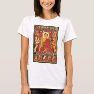 T-shirt Peinture vintage de Bouddha