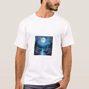 T-shirt Peintures acryliques qui brillent dans le noir ! �