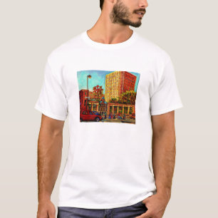 T-SHIRT PEINTURES DE L'UNIVERSITÉ MCGILL SCÈNE DE LA VILLE