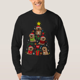 T-shirt Pekingese Arbre de Noël Ornement Drôle Chien cadea
