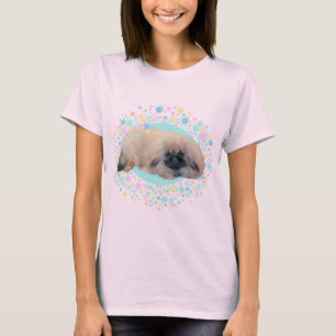 T-shirt Pekingese Bubble Happy
