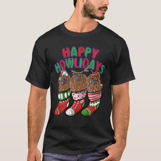 T-shirt Pekingese Santa Claus Elf Reindeer Christmas Chien