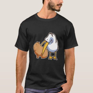 T-shirt Pelican Manger Capybara Capibara Animal