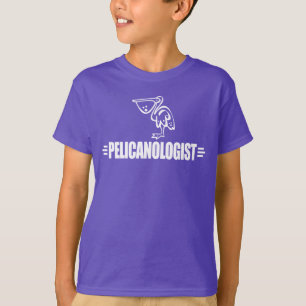 T-shirt Pélicanologue Drôle Pélican