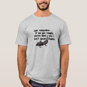 T-shirt Pélicans amusants à la course pour lui ou son cade