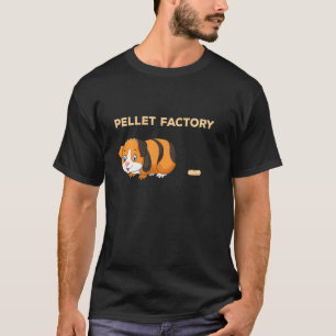 T-shirt Pellet Factory, Chiens de Guinée Pigs Piggy Cave P