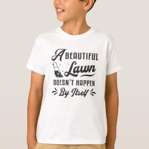T-shirt Pelouse tondeuse tondeuse de pelouse Un magnifique