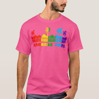 T-shirt Pembroke Pines Fierté Pembroke Pines LGBT Cadeau L