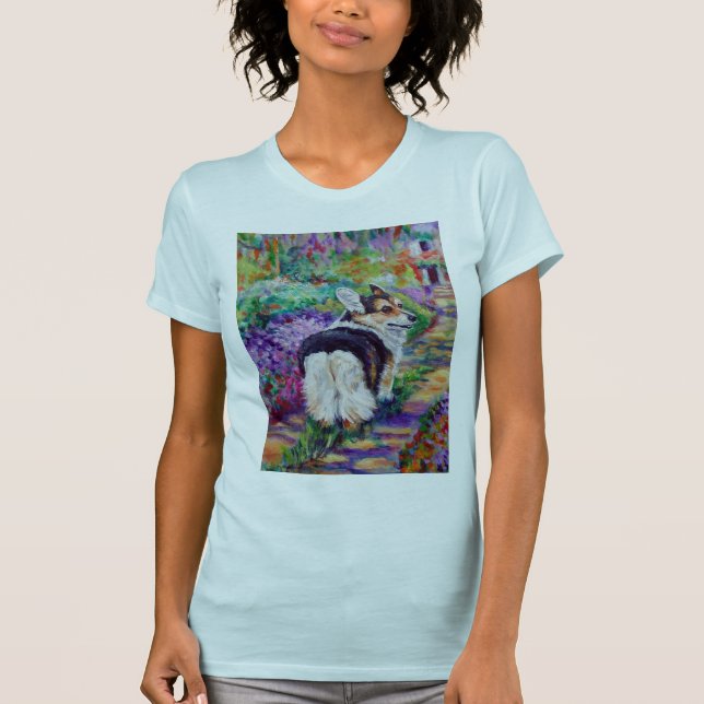 T-shirt Pembroke Welsh Corgi T shirt (Devant)