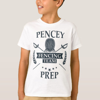 T-shirt Pencey Prépare Le Capteur De Clôture Dans Le Crâne