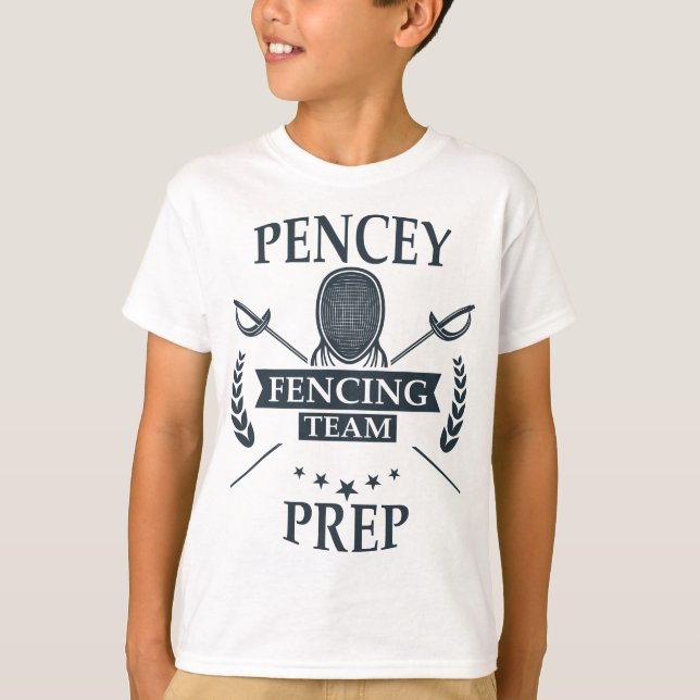T-shirt Pencey Prépare Le Capteur De Clôture Dans Le Crâne (Devant)