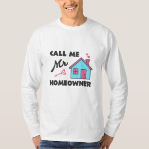 T-shirt Pendaison de crémaillère Appelez-moi Monsieur Prop