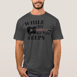T-shirt Pendant que ma guitare pleure doucement 1