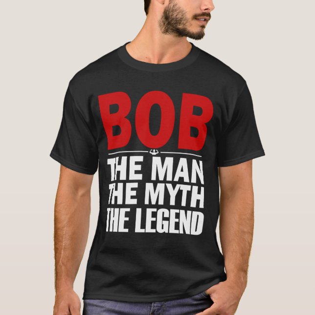 T-shirt pendillent l'homme le mythe la légende (Devant)
