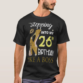 T-shirt Pénétrer Dans Mon 26e Anniversaire Comme Un Annive