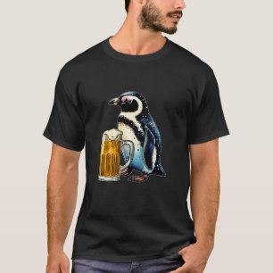 T-shirt Penguin Boire Bière Oktoberfest vacances Allemand