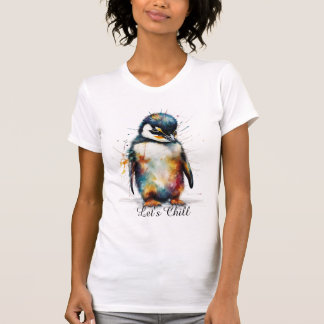 T-shirt Penguin, Chill