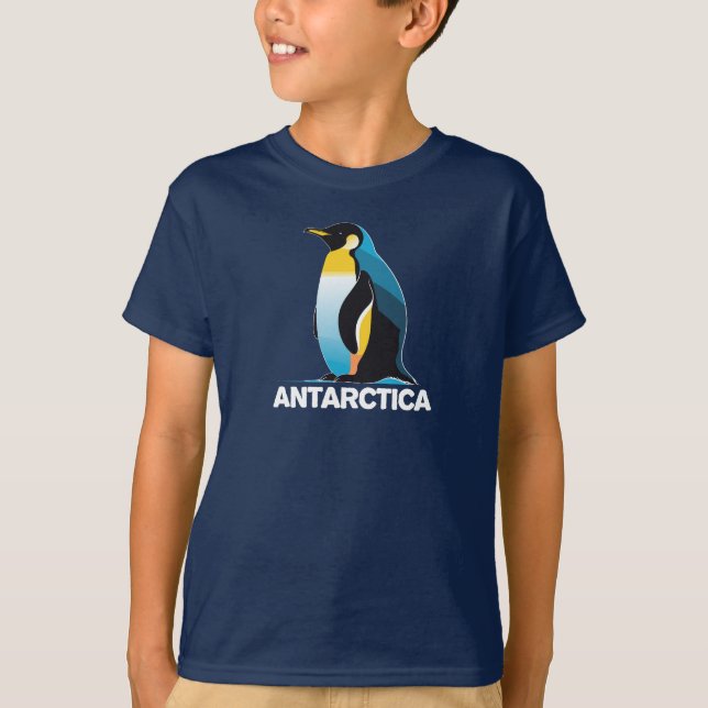 T-shirt Penguin de l'Antarctique (Devant)