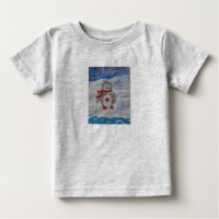 T-shirt Penguin de neige d'hiver