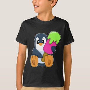 T-shirt Penguin Popsicle
