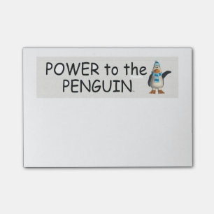T-SHIRT Penguin-Power Post-it Klebezettel