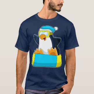 T-shirt Penguin Snowboard Sports d'hiver 1