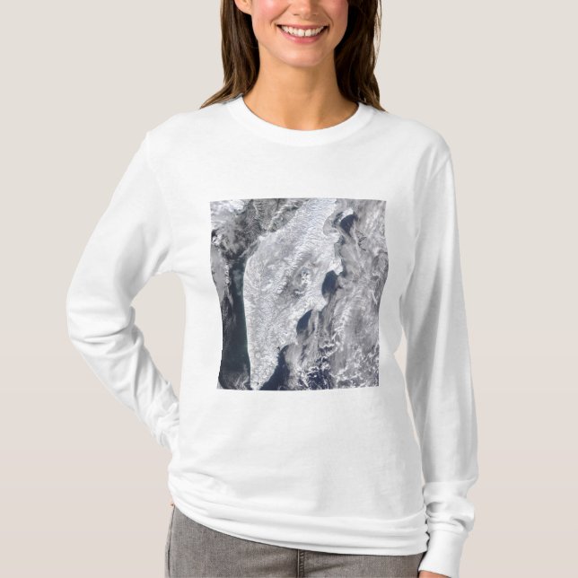 T-shirt Péninsule du Kamchatka, Russie orientale 2 (Devant)