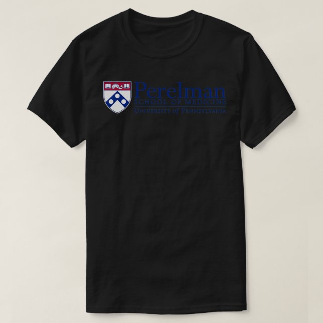 T-shirt Penn Quakers Hommes Vêtements Perelman École de Me (Design devant)