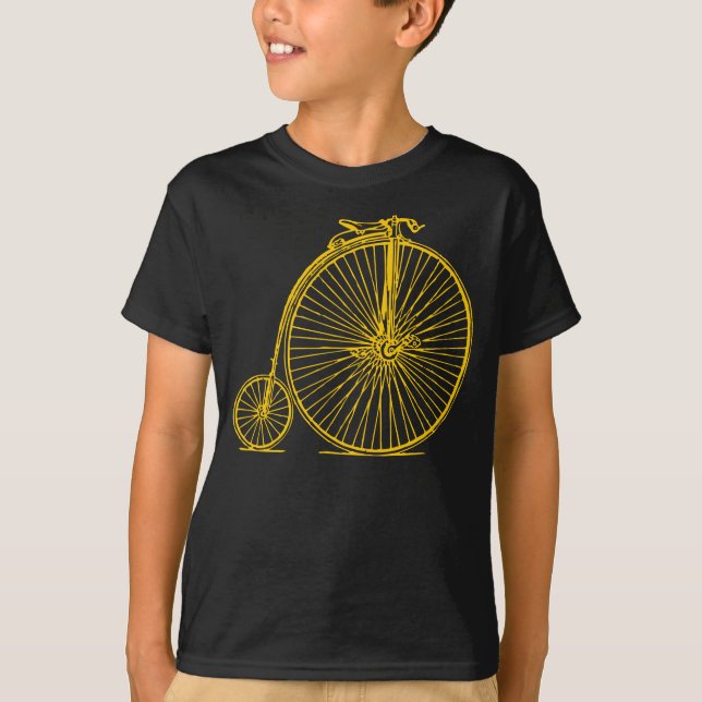 T-shirt Penny Farthing - Ambre (Devant)
