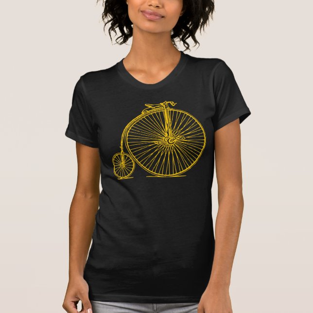 T-shirt Penny Farthing - Ambre (Devant)