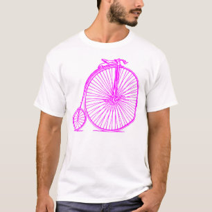 T-shirt Penny Farthing - Magenta