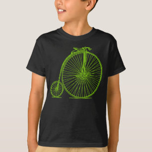 T-shirt Penny Farthing - Martian Green