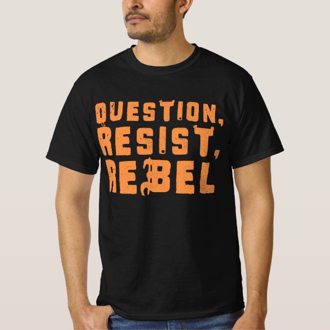 T-shirt Pense toi-même (Devant)