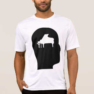 T-shirt Penser au piano