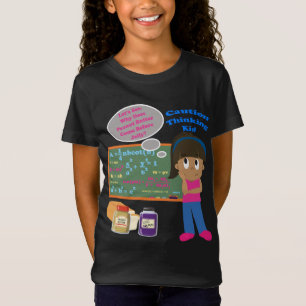 T-Shirt Penser avec prudence enfant Tee
