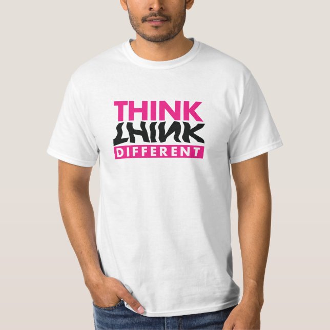 T-shirt Penser différemment (Devant)