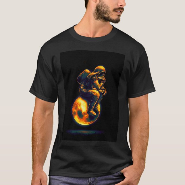 T-shirt Penseur de l'espace (Devant)