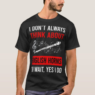 T-shirt Pensez à English Horn Cor Anglais