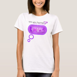 T-shirt Pensez - la chemise intelligente de captcha
