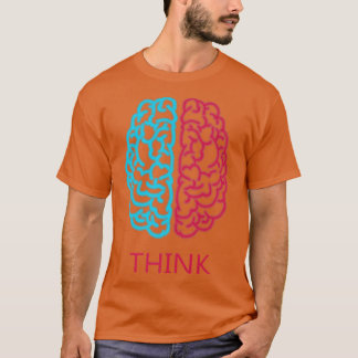 T-shirt Pensez Science du cerveau Art Neuroscience Neurosc