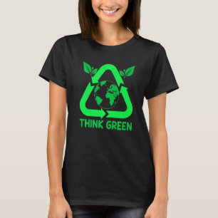 T-shirt Pensez vert