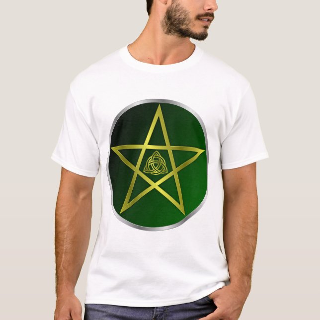 T-shirt Pentacle or (Devant)