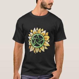 T-shirt Pentagram Pagan Et Wiccan