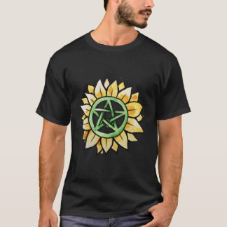 T-shirt Pentagram Pagan Et Wiccan