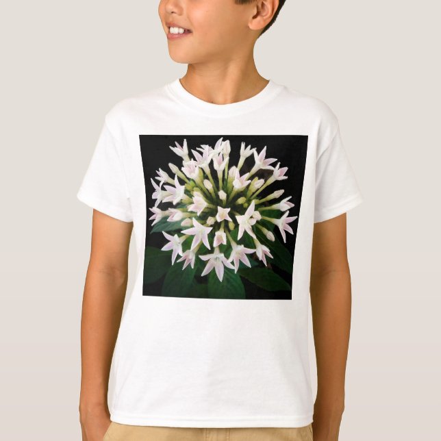 T-shirt Pentas blancs (Devant)