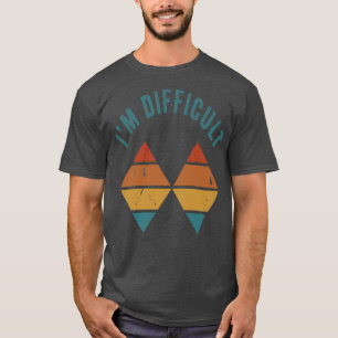 T-shirt Pente I'm Difficulté Double Diamants Vintages Ski